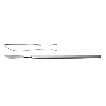 Dieffenbach Dissecting Knife / Opreating Knife With Metal Handle Stainless Steel, 17 cm - 6 3/4"